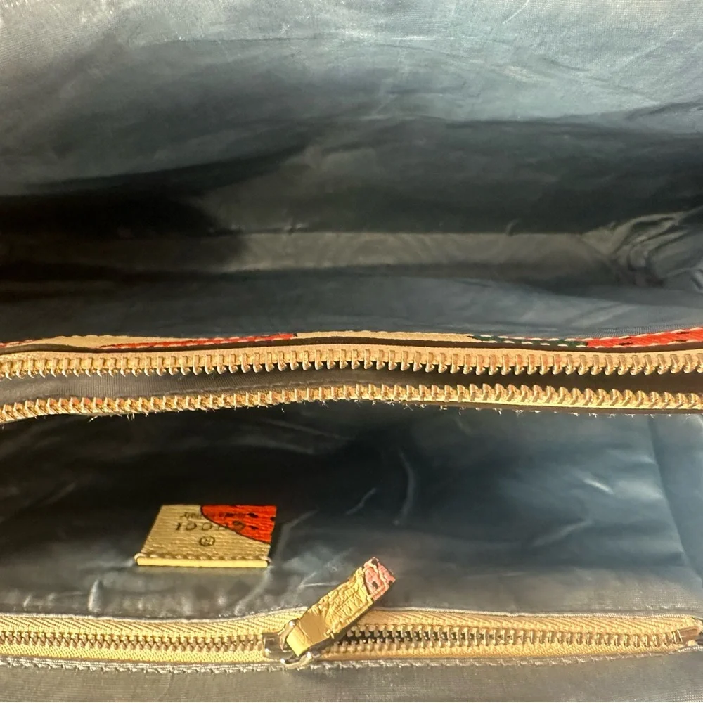 Gucci Cream Tote with Strawberry Design - Picture 7 of 15